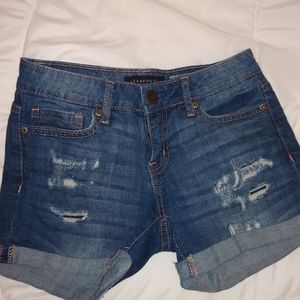 Aeropostale ripped jeans short